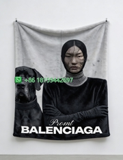 Balenciaga Throw Blankets